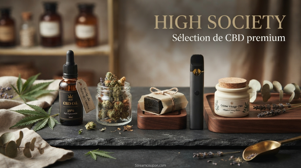 High Society Avis : Le Meilleur CBD Shop en Ligne Premium