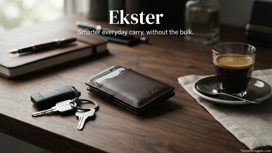 Ekster Coupon Code 2026: Save 10% on Smart Leather Wallets