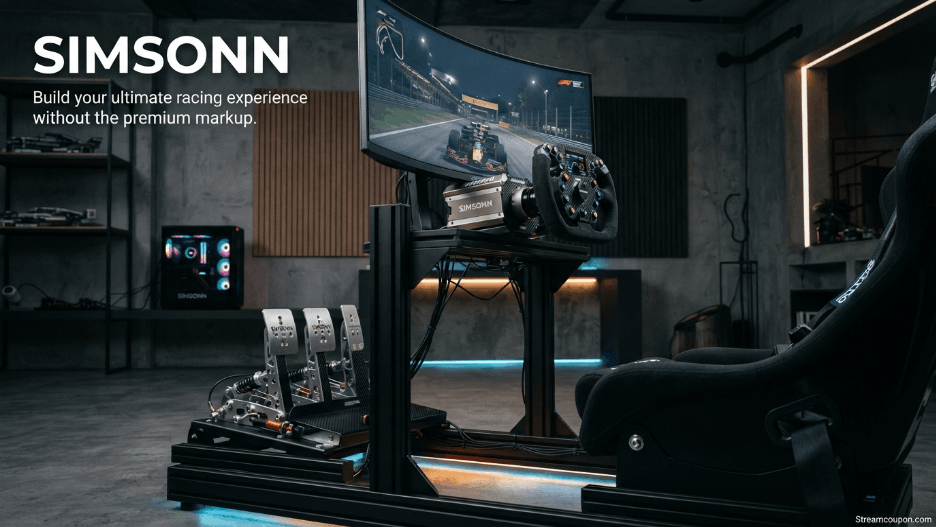 SIMSONN Coupon Code 2026: Save 15% on Direct Drive & Pedals