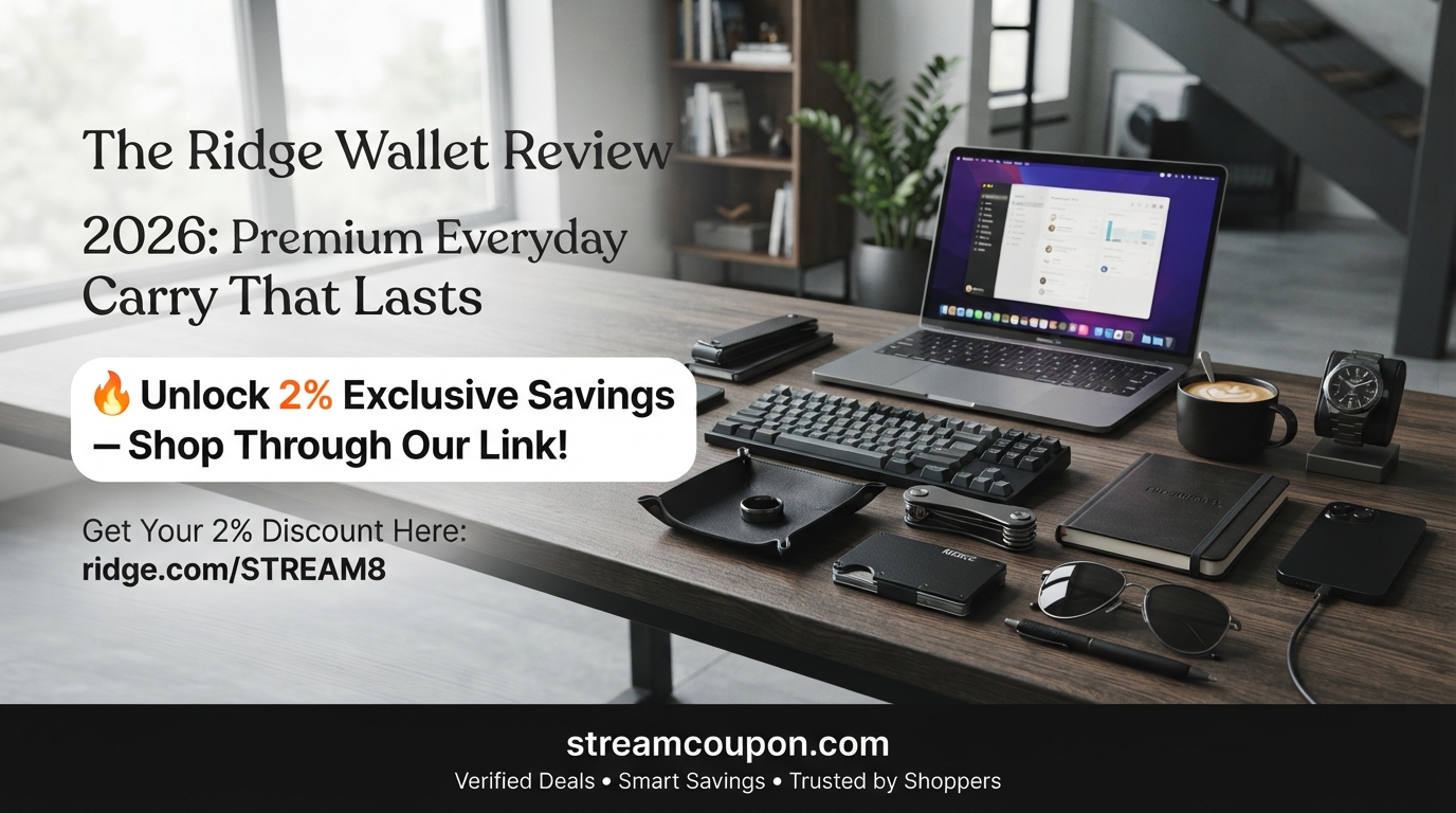 Ridge: The Minimalist Wallet That Redefines Everyday Carry