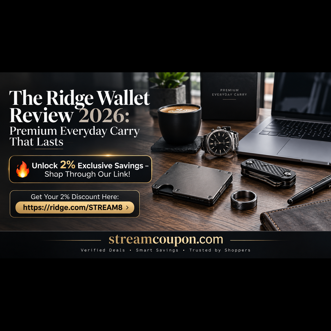 Ridge: The Minimalist Wallet That Redefines Everyday Carry