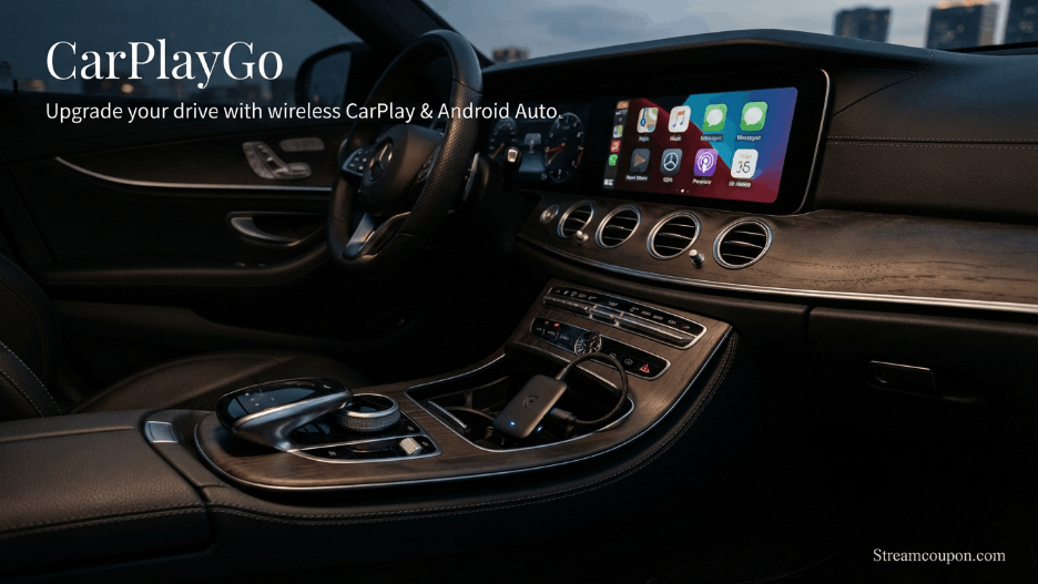 Code Promo Carplaygo 2026 : Économisez sur CarPlay & Android Auto