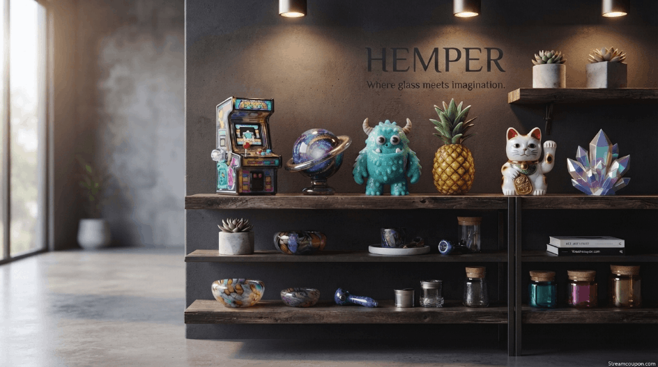 HEMPER Coupon Code 2026: Save 10% on Themed Bongs & Boxes