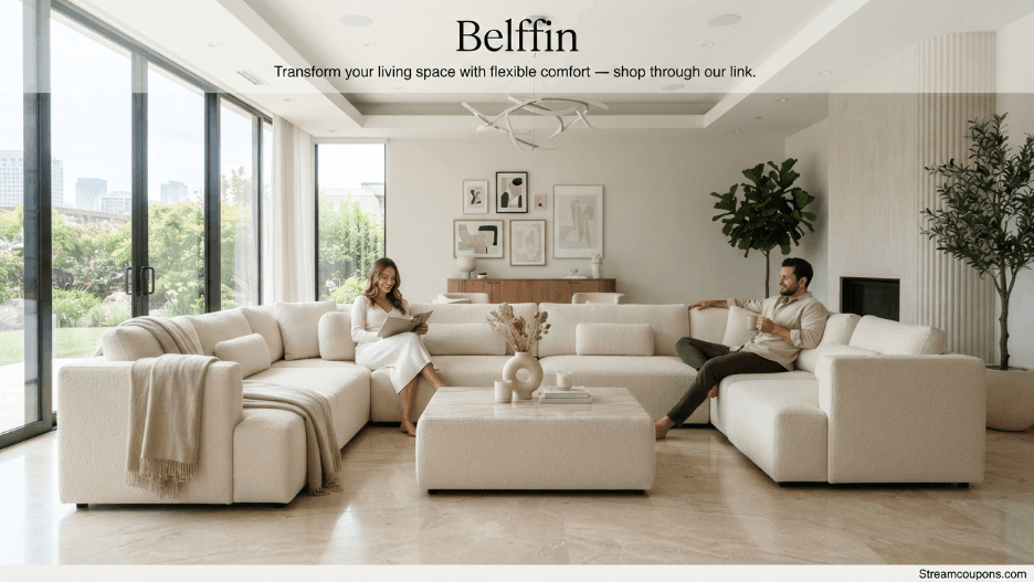 Belffin Coupon Code 2026: Save on Modular & Cloud Sofas