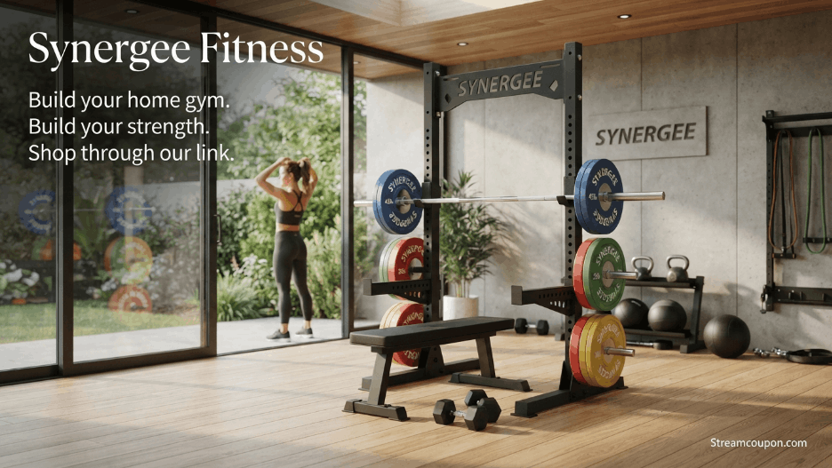 Synergee Coupon Code 2026: Save 15% on Home Gym Equipment