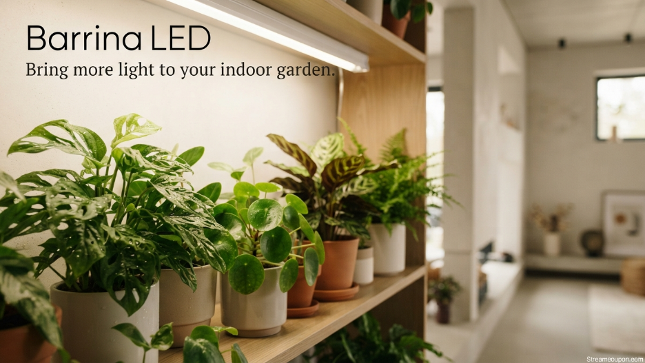 Barrina Coupon Code 2026: Save 15% on LED Grow & Shop Lights