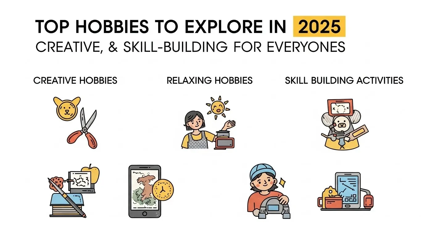 Top Hobbies to Explore in 2026: Creative, Relaxing & Skill-Building Activities for Everyone