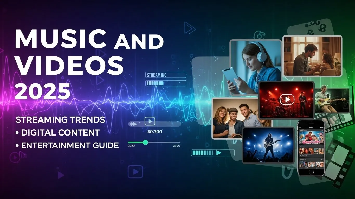 Music and Videos 2025 | Streaming Trends, Digital Content & Entertainment Guide